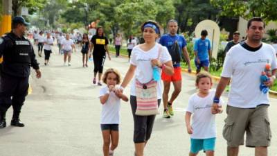 La actividad es ideal para compartir en familia. El año pasado así se sumaron los sampedranos.