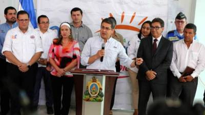 El presidente Juan Orlando Hernández destacó que gracias al trabajo coordinado se salvaron 124 vidas y se brindaron más de 3,000 atenciones.
