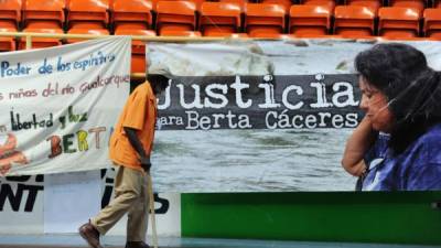 La CIDH ofrece a Honduras investigar con expertos el asesinato de Berta Cáceres. AFP