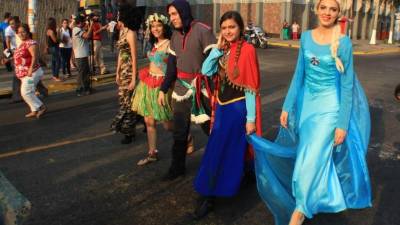 Los presentes aplaudieron a sus personajes favoritos.