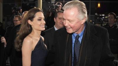 Angelina Jolie y Jon Voight