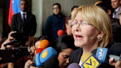Luisa Ortega Díaz, fiscal general de Venezuela se manifestó en contra de la convocatoria de una Asamblea Nacional Constituyente hecha por el presidente Nicolás Maduro para cambiar el ordenamiento jurídico del país.