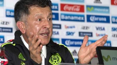 Juan Carlos Osorio se reporta listo para debutar en el banquillo de México.