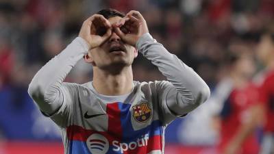 Pedri marcó uno de los dos goles en la victoria del Barcelona.