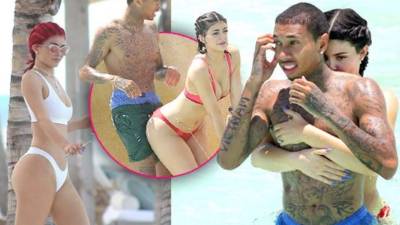 La hermana de Kim Kardashian cumplió 19 años y así fue cómo celebró a lado de su novio Tyga y su hermana Kendall Jenner.