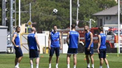 La Selección de Islandia se reporta lista para enfrentar a Argentina.