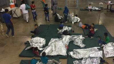 Un equipo de médicos especializados en salud mental determinó que gran parte de los niños migrantes separados de sus padres en la frontera sufren trastornos mentales./CBP.