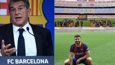 En el FC Barcelona comenzaron con una semana frenética respecto a los fichajes ya que hicieron oficial la llegada del argentino Sergio 'Kun' Agüero. Tras el atacante, los medios españoles han revelado el resto de jugadores que ficharán durante los próximos días. Fotos AFP y EFE.