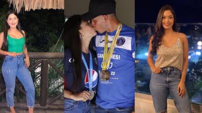 Una bella odontóloga tiene una relación sentimental con goleador de la Liga Nacional de Honduras.
