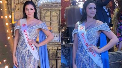Yelsin Almendares, originaria de Danlí, lució muy bella y elagante en la gran final de Miss Mundo 2024.