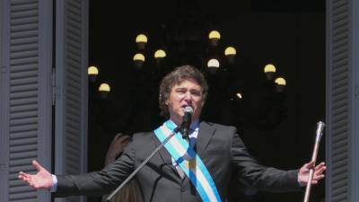 El presidente de Argentina, Javier Milei.