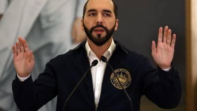 Nayib Bukele, presidente de El Salvador. Fotografía: EFE