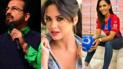 Marathón y Olimpia son los dos clubes con más años en Honduras y cuentan con algunos famosos que los apoyan.