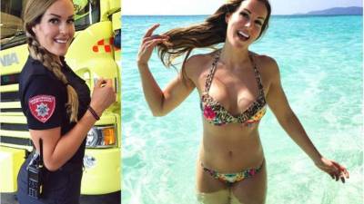 Gunn Narten ha sido bautizada en redes sociales como 'la bombera más sexy del mundo'. La apagafuegos es miembro voluntaria activa del Cuerpo de Bomberos de Noruega.