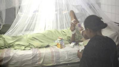Pacientes con Dengue en Hospital Escuela.