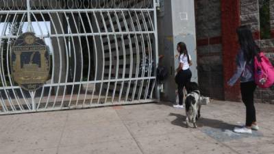 Las instalaciones de la alma máter permanecen tomadas por un grupo de estudiantes.