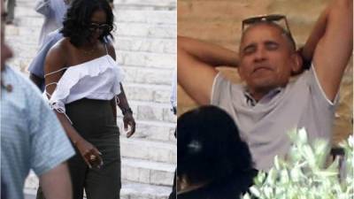 El expresidente estadounidense, Barack Obama y su esposa Michelle, siguen sus vacaciones permanentes en la Toscana, Italia. La pareja causó revuelo entre los locales durante un breve recorrido por el paradisíaco destino.