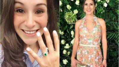 La víctima se había comprometido la semana pasada. La policía indicó que se trata de un ataque al azar./Facebook.