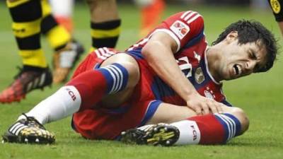 Javi Martínez, con 'un 99% de posibilidades' de tener rotura de ligamentos.