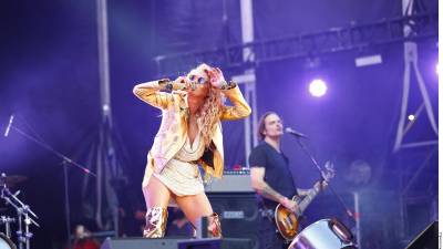 La cantante mexicana Paulina Rubio.