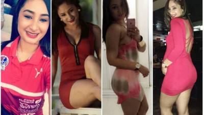 Ella es Pamela Hernández, una bella chica hondureña que conquistó el corazón del delantero Diego Reyes, héroe del Olimpia en el partido ante Platense. El atacante hondureño le hizo una promesa a la linda joven y se la pudo cumplir.