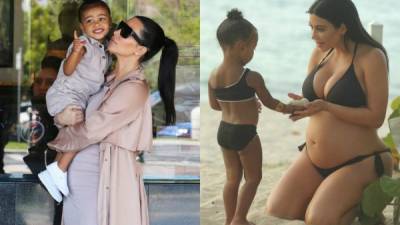 La primera hija de Kim Kardashian, North West le ha cambiado la vida a la socialité que es sin duda alguna la reina del Instagram.