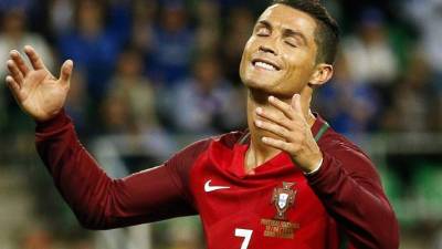 Cristiano y Portugal decepcionaron en su estreno. Foto EFE.