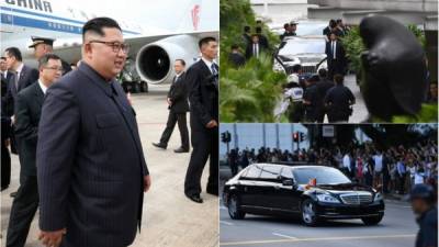 Kim Jong Un llegó este domingo a Singapur para la histórica cumbre con el presidente de Estados Unidos, Donald Trump.El líder norcoreano fue recibido por todo lo alto en la ciudad-estado, donde cientos de personas se apostaron desde temprano en la autopista que recorrería Kim para fotografiar al enigmático mandatario.