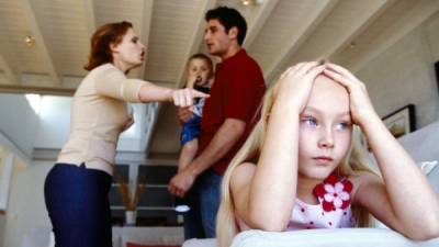 Los problemas en la pareja afecta la relación con los niños.