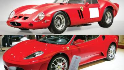 El Ferrari 250 GTO de 1962, vendido recentemente por US$38,1 millones.
