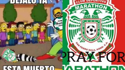 El Marathón fue goleado una vez por Santos Laguna, esta vez 5-0 en Torreón y se despide de la Concachampions con un global de 11-2. Los memes no podían faltar.