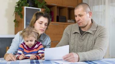 Los problemas económicos de la familia afectan el estado emocional de los pequeños.