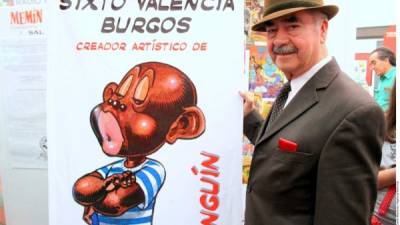 El caricaturista mexicano Sixto Valencia Burgos, creador del personaje Memín Pinguín, falleció el año pasado a los 81 años de edad.