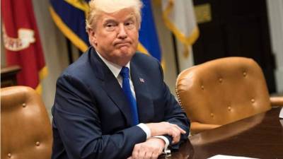 El presidente de Estados Unidos, Donald Trump.