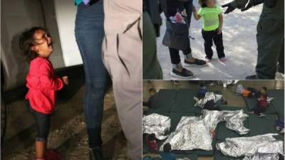 El sufrimiento de los niños separados de sus padres en la frontera de Estados Unidos ha quedado retratado en impactantes imágenes que reflejan la 'cruel e inhumana' política de 'tolerancia cero' contra los indocumentados por parte del Gobierno de Donald Trump.