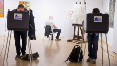 Los estadounidenses empezaron a votar a las 7:00 am. AFP