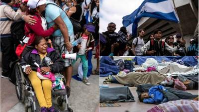 El sufrimiento continúa para unos 200 inmigrantes centroamericanos, la mayoría hondureños, de la caravana migrante que se inició a finales de marzo, y que buscan pedir asilo a las autoridades estadounidenses desde la fronteriza ciudad mexicana de Tijuana.