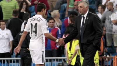 Ancelotti comprende al 'Chicharito' y asegura que tendrá minutos.