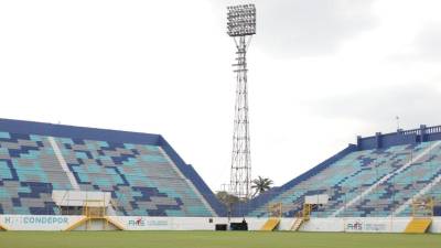 El estadio Morazán de San Pedro Sula se encuentra en óptimas condiciones.