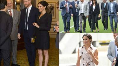 Meghan Markle cumplió la semana pasada sus primeros cien días como duquesa de la monarquía británica. Repasamos los looks con los que la ex actriz ha desafiado el estricto protocolo de la reina Isabel II.
