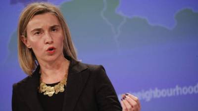 La jefa de la diplomacia europea, Federica Mogherini. (EFE)