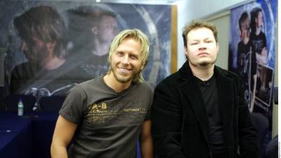 El argentino Noel Schajris y el mexicano Leonel García.