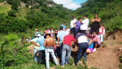 El cadáver del enfermero fue hallado el sábado enterrado en un terreno de la aldea.