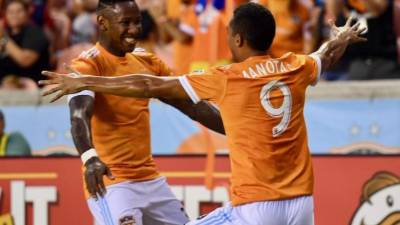 Romell Quioto fue pieza clave este fin con su equipo. FOTO HOUSTON DYNAMO.