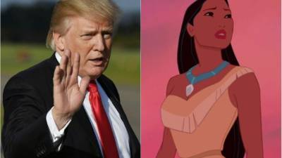 El magnate es acusado de racismo por utilizar a la heroína de los Navajos, Pocahontas, para insultar a una senadora.