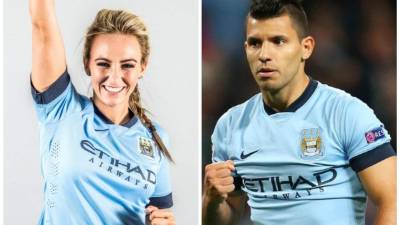 Toni Duggan conquistó al Kun Agüero.
