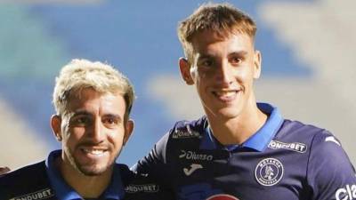 Los hermanos Auzmendi fueron compañeros en Motagua durante el Clausura 2024.