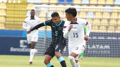 El zaguero central Luis Vega fue titular en la derrota de 2-1 que sufrió la escuadra hondureña ante el conjunto de las barras y las estrellas.