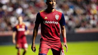 Douglas Martínez cuenta con 22 años de edad y milita en el Real Salt Lake.