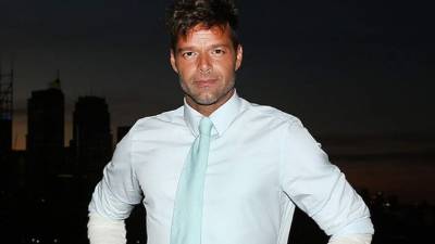 El cantante puertorriqueño Ricky Martin